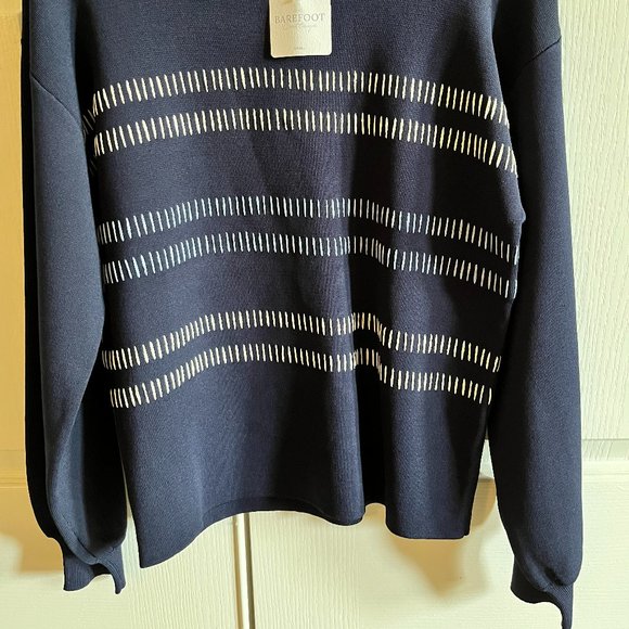 Navy all:row Top - Picture 6 of 6